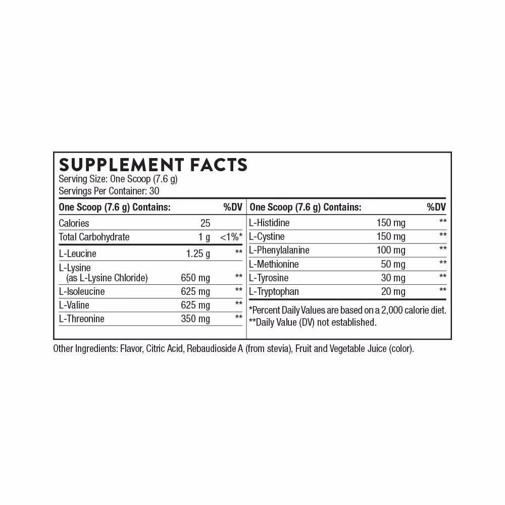 Thorne Amino Complex Powder Berry 228g 4