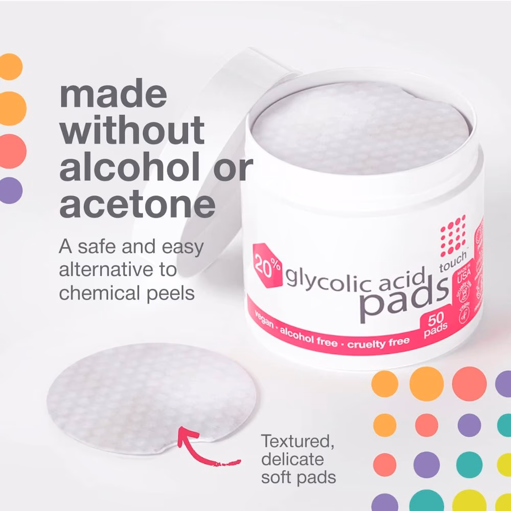 Touch Glycolic Acid 20% (50 Pads) 2