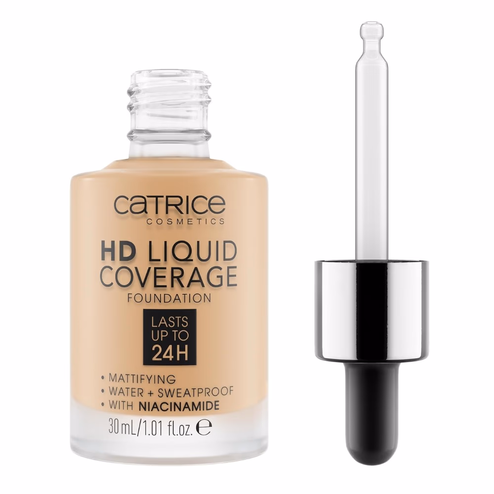Catrice 036 HD Liquid Foundation Hazelnut Beige 30ml  2