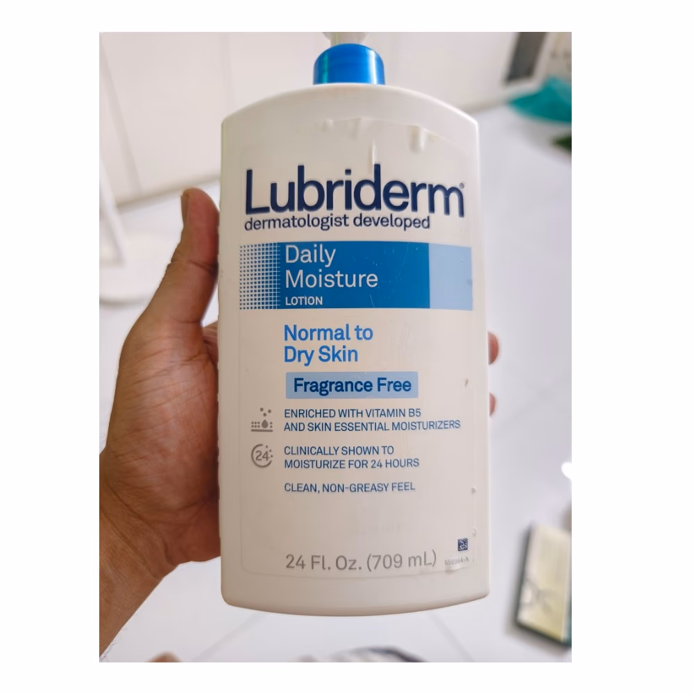 Lubriderm Daily Moisture Lotion 709ml – Hydrating Body Lotion for Normal to Dry Skin 2