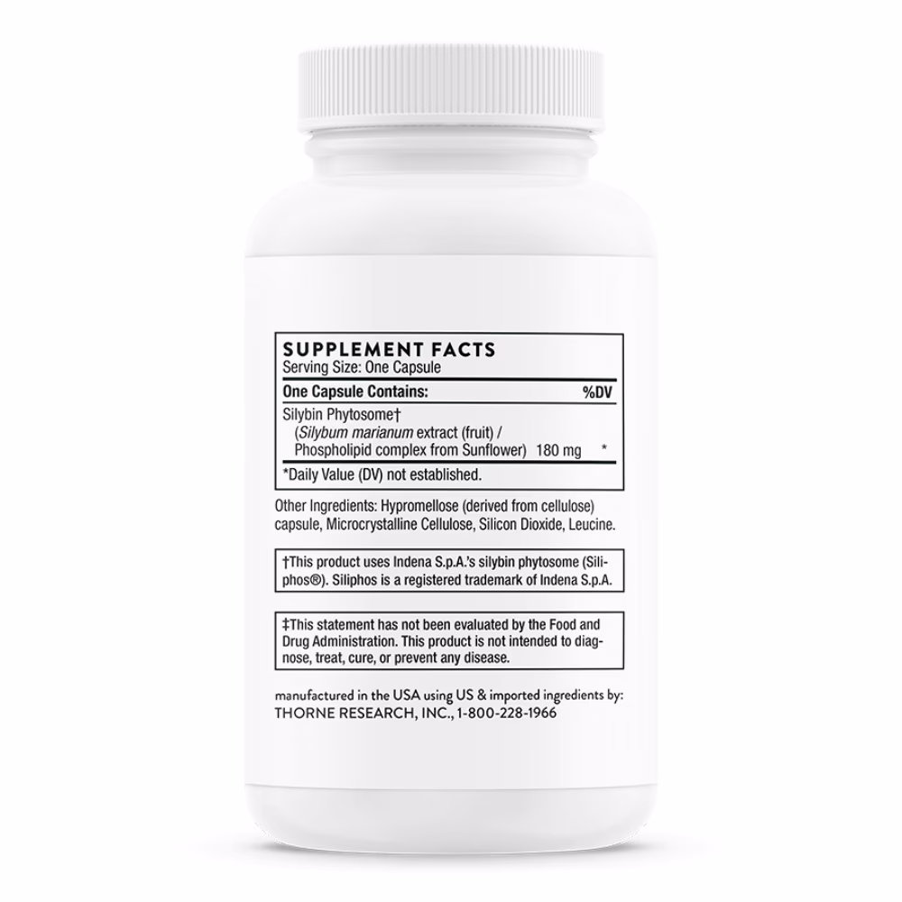 Thorne Milk Thistle Phytosome - 90 Capsules 2