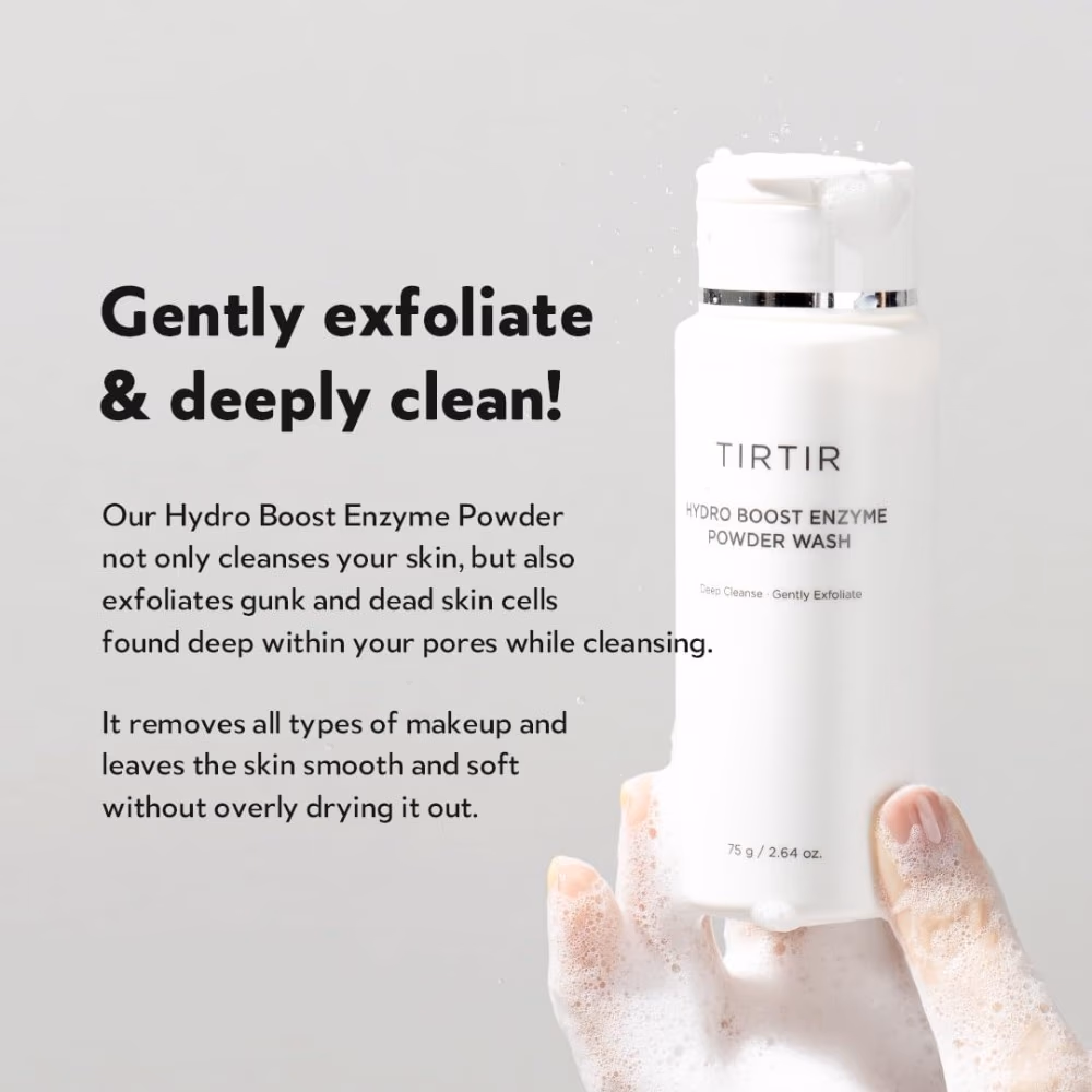 Tirtir Hydro Boost Enzyme Powder Wash 75g 3