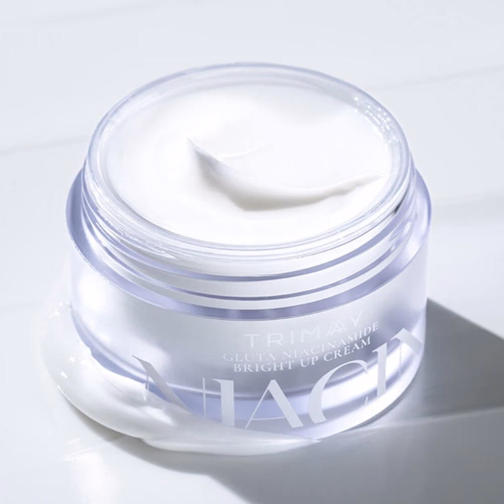 Trimay Glutathione Niacinamide Bright Up Cream 50ml – Brightening, Hydrating Cream With Glutathione and Niacinamide To Even Skin Tone, Reduce Dark Spots, and Boost Radiance. 4