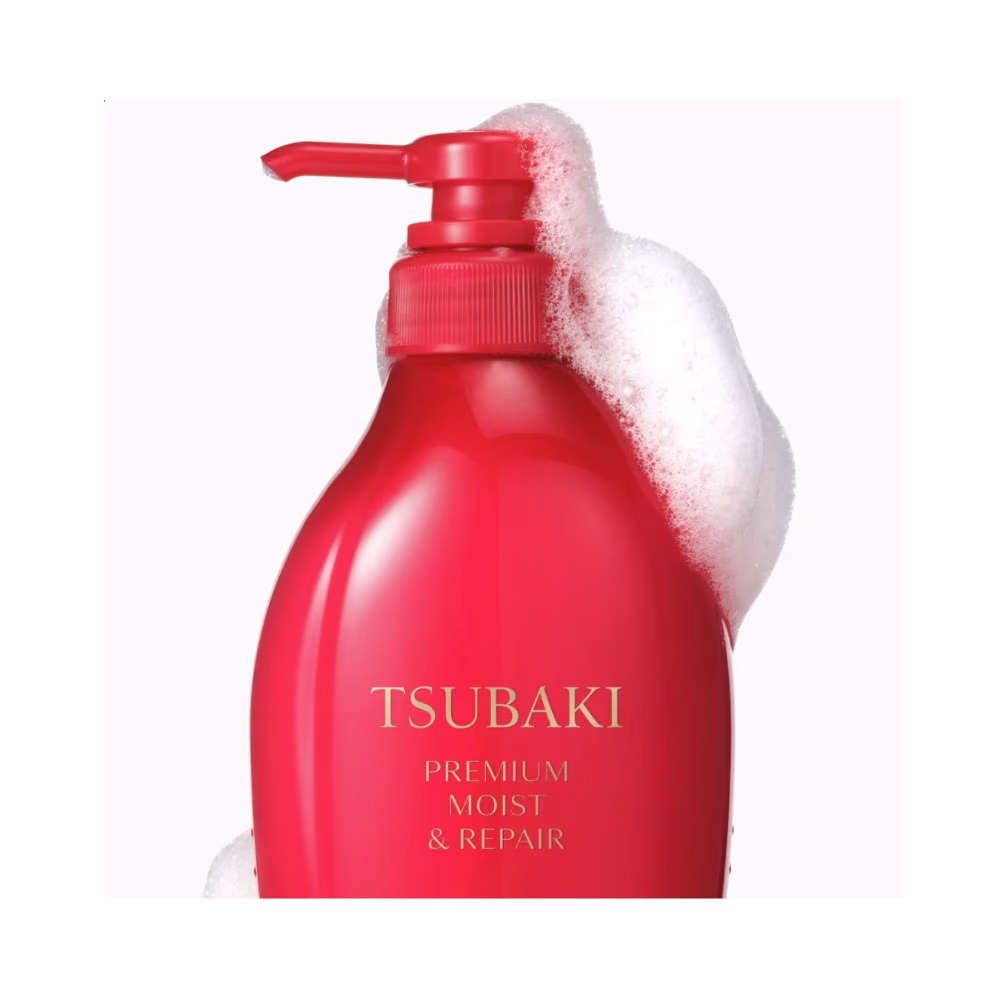 Tsubaki Premium Repair and Moist Shampoo 490ml 2