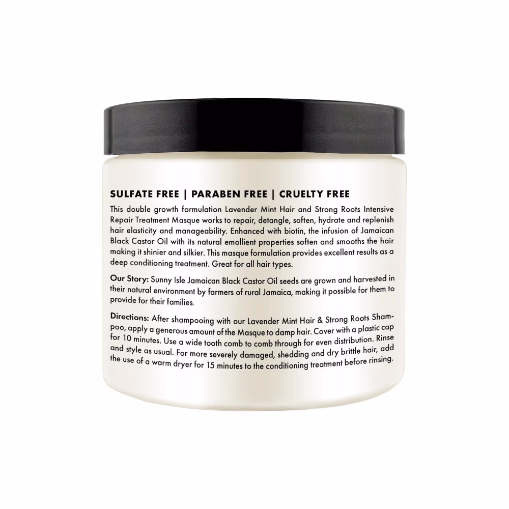 Sunny Isle Lavender Mint Intensive Repair Masque 473ml 2