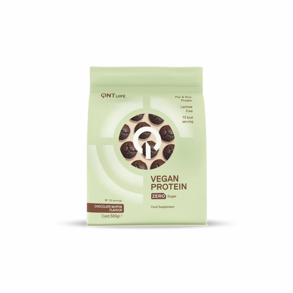 QNT Liife Vegan Protein Chocolate Muffin Flavor 500g 2