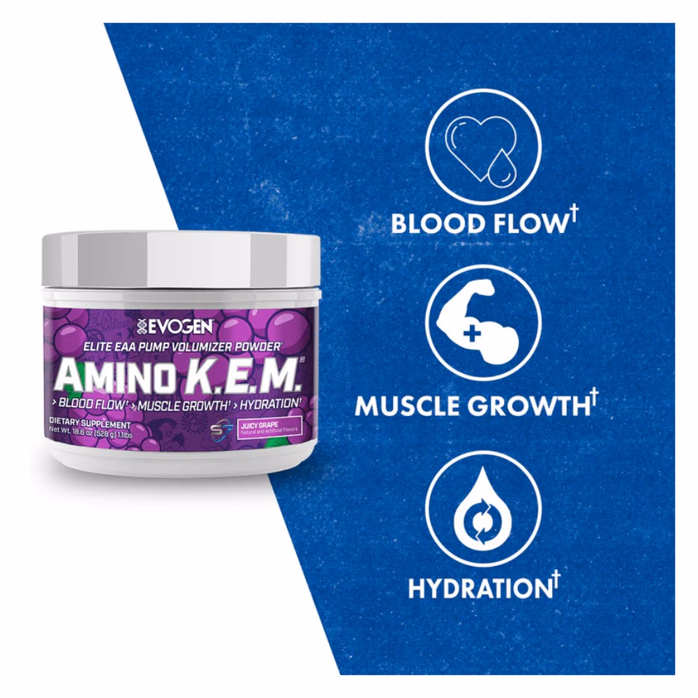 Evogen Amino K.E.M. Juicy Grape 528g 2