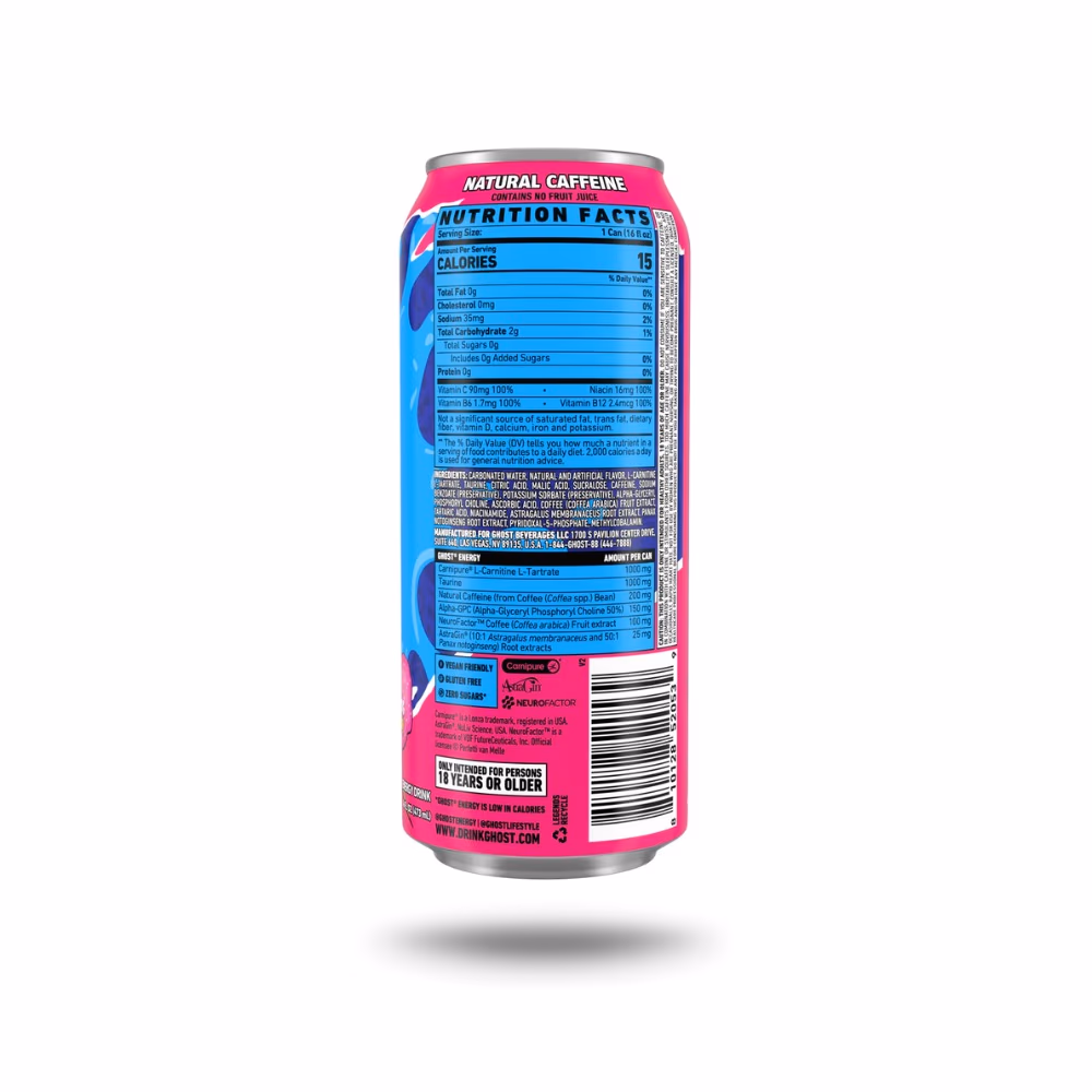 Ghost Energy RTD Cotton Candy 473 ml 2