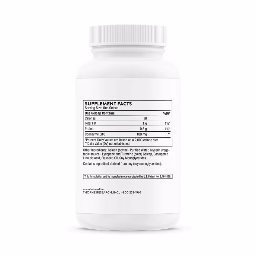 Thorne CoQ10 100mg – 60 Capsules 2