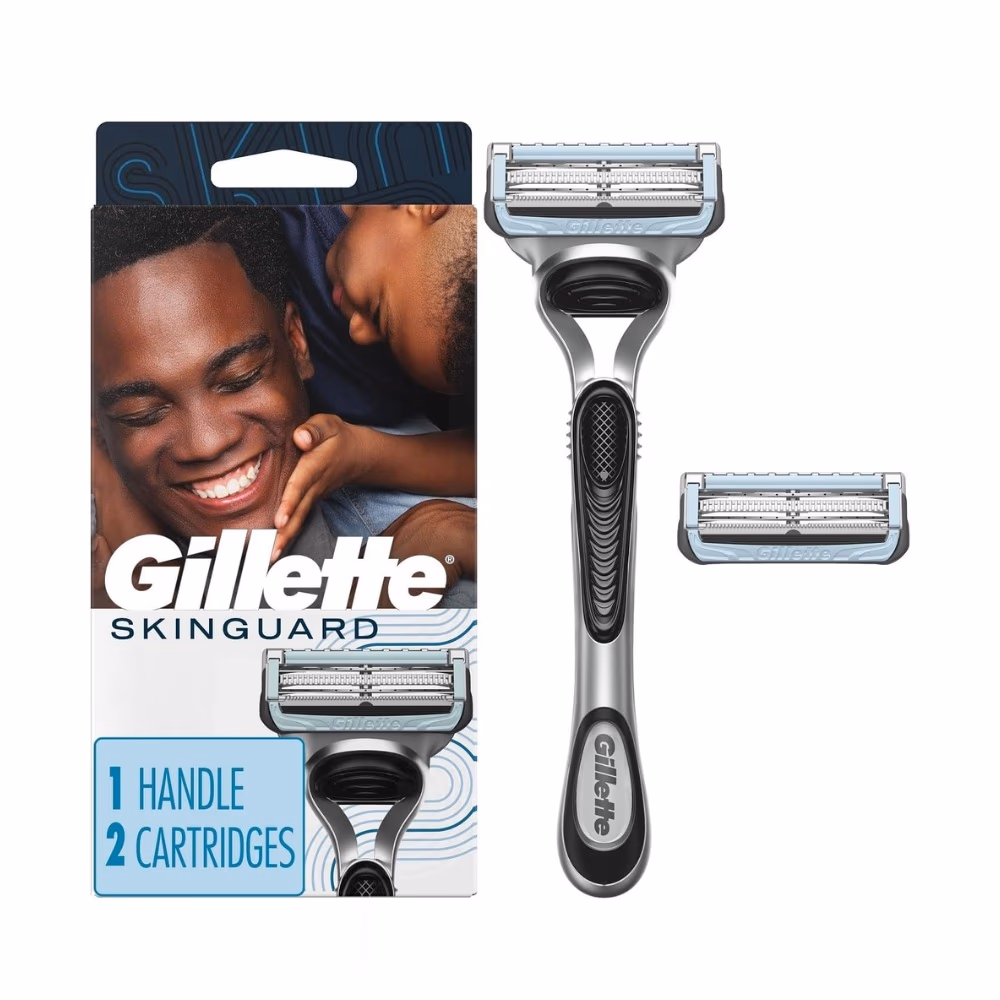 Gillette SkinGuard 1 Razor 2 Cartridges 3