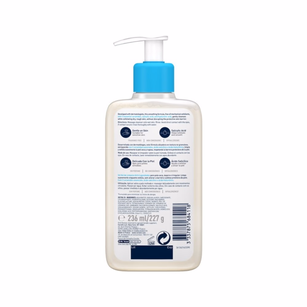 CeraVe SA Smoothing Cleanser 236ml  4