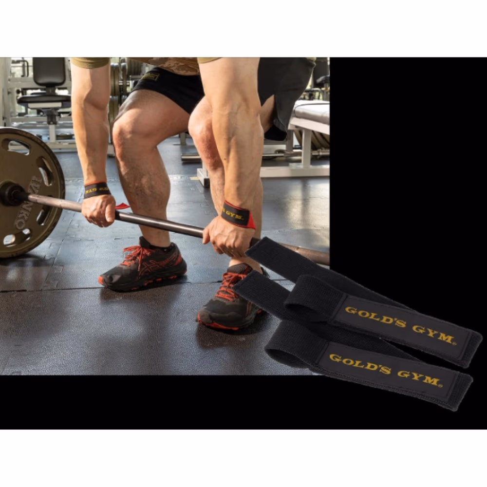 Gold's Gym Lifting Strap (Plain) 2