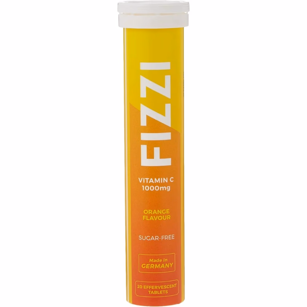 Fizzi Vitamin C 1000mg 20 Effervescent Tablets - Orange Flavor 2