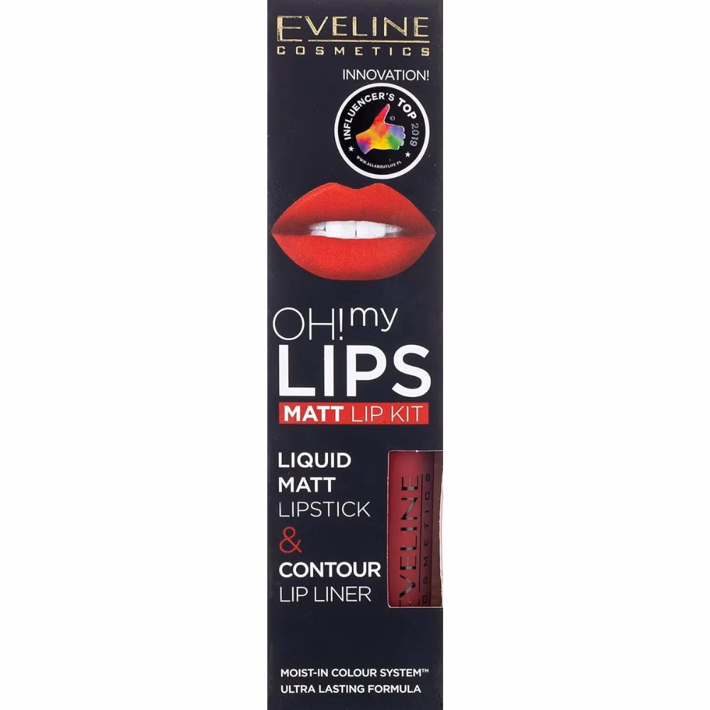 Eveline Cosmetics Oh! My Lips Matte Liquid Lipstick – 05 Red Passion 2