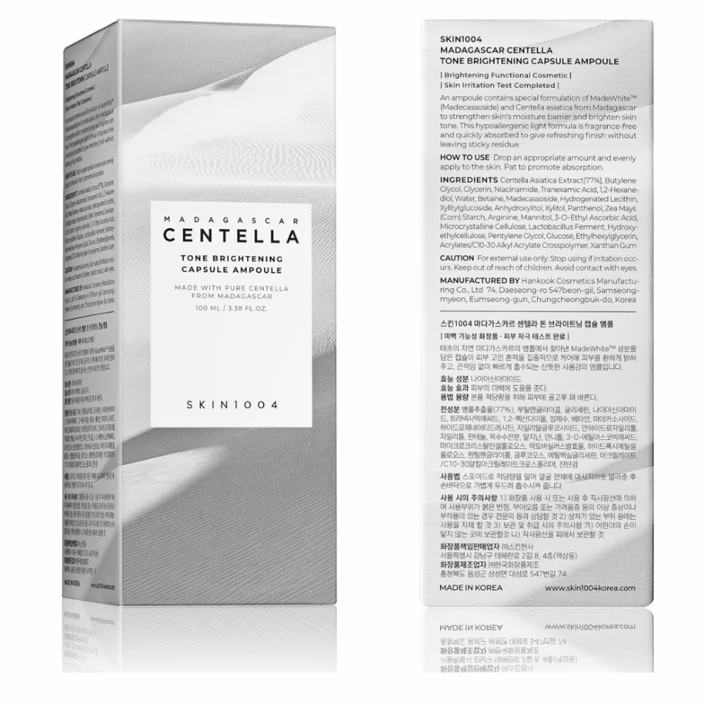 SKIN1004 Centella Tone Brightening Capsule Ampoule 100ml 5