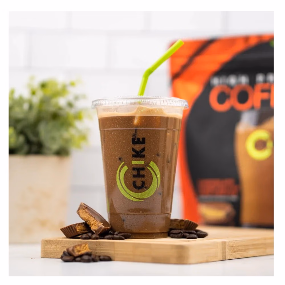 Chike Coffee Protein Chocolate Peanut Butter Iced Coffee 12 Servings – Protein Coffee Drink Mix with Chocolate & Peanut Butter Flavor 2