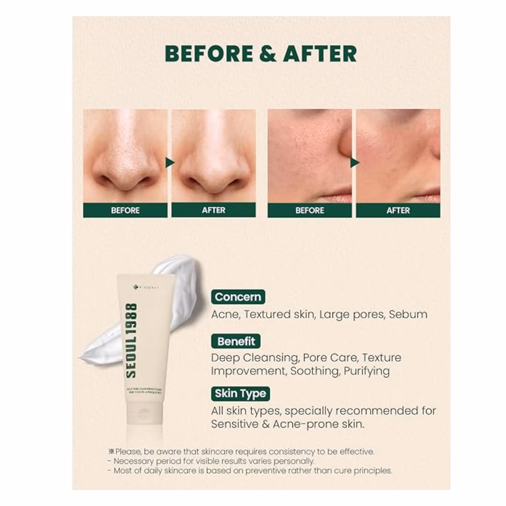 K-Secret Seoul 1988 Cleansing Foam 150ml 5