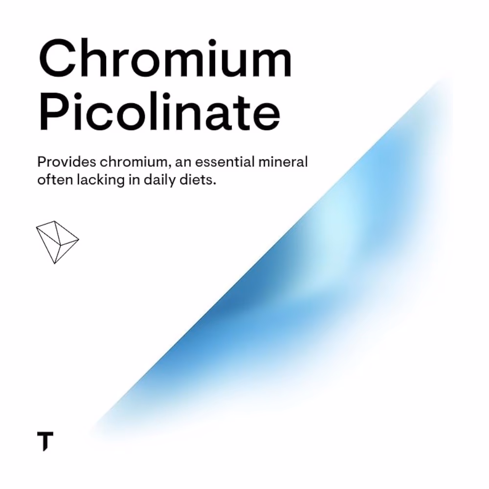 Thorne Chromium Picolinate 60 Capsules – Metabolic & Blood Sugar Support Supplement 4