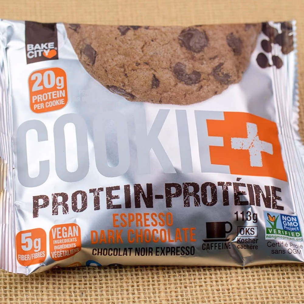 Bake City Cookie + Protein Espresso Dark Chocolate 113g 2