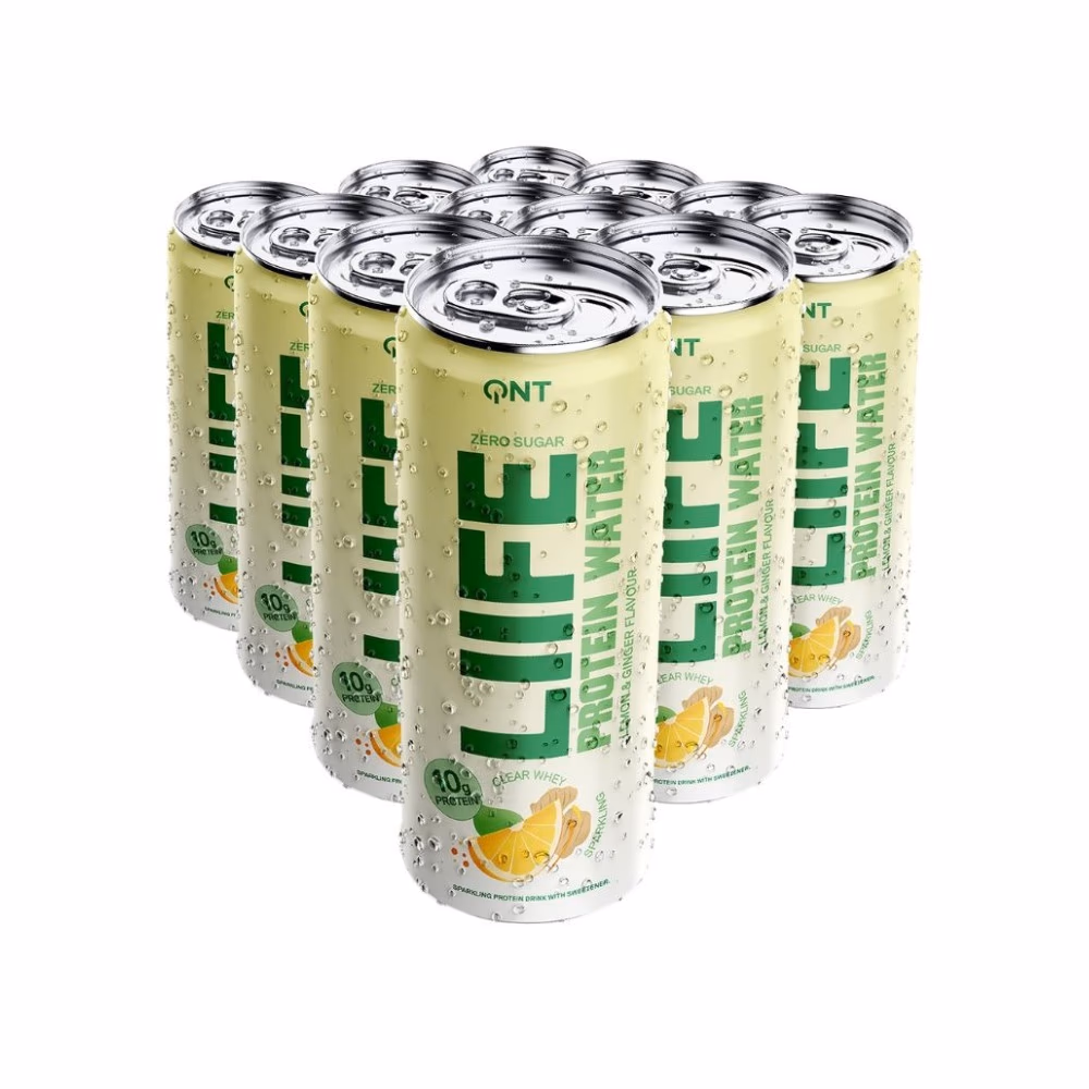 QNT Liife Protein Water Lemon And Ginger 330ml 2