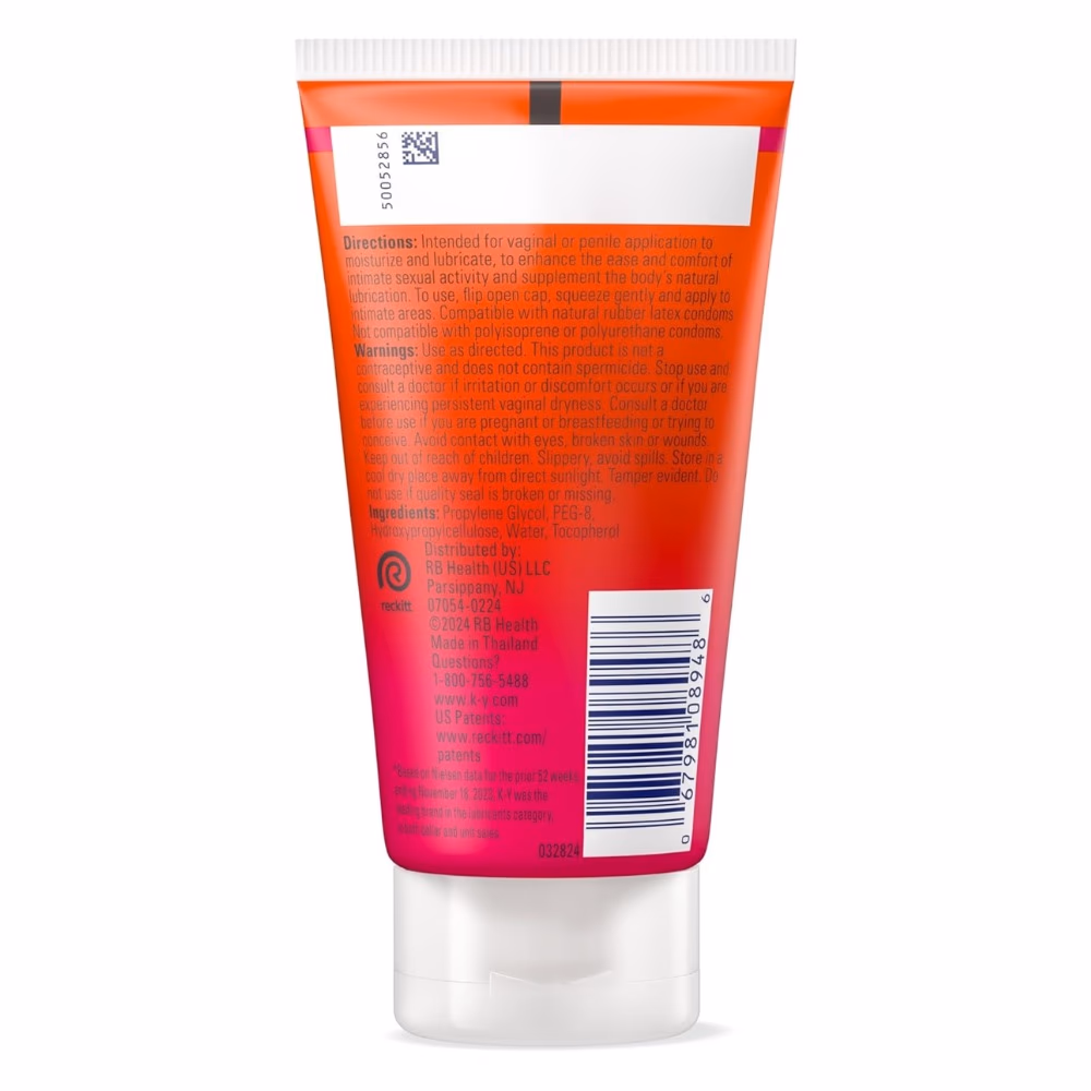 K-Y Warming Jelly Lubricant 142g 2