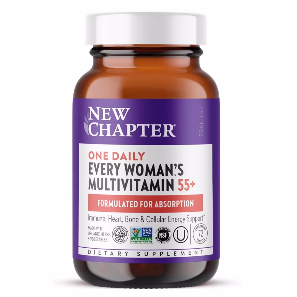 New Chapter 55+ Every Woman’s Multivitamin 72 Tablets  2