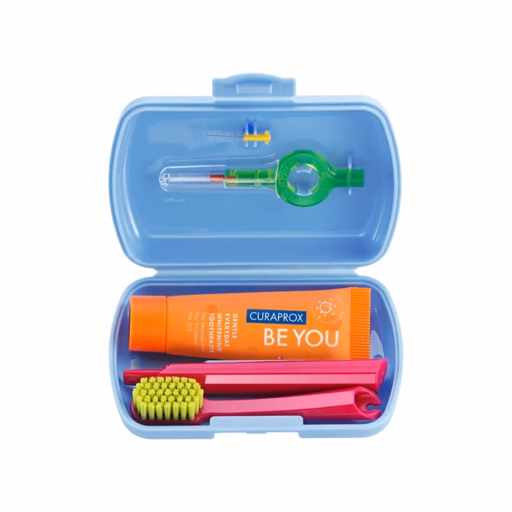 Curaprox Oral Care Travel Set (Blue) 2