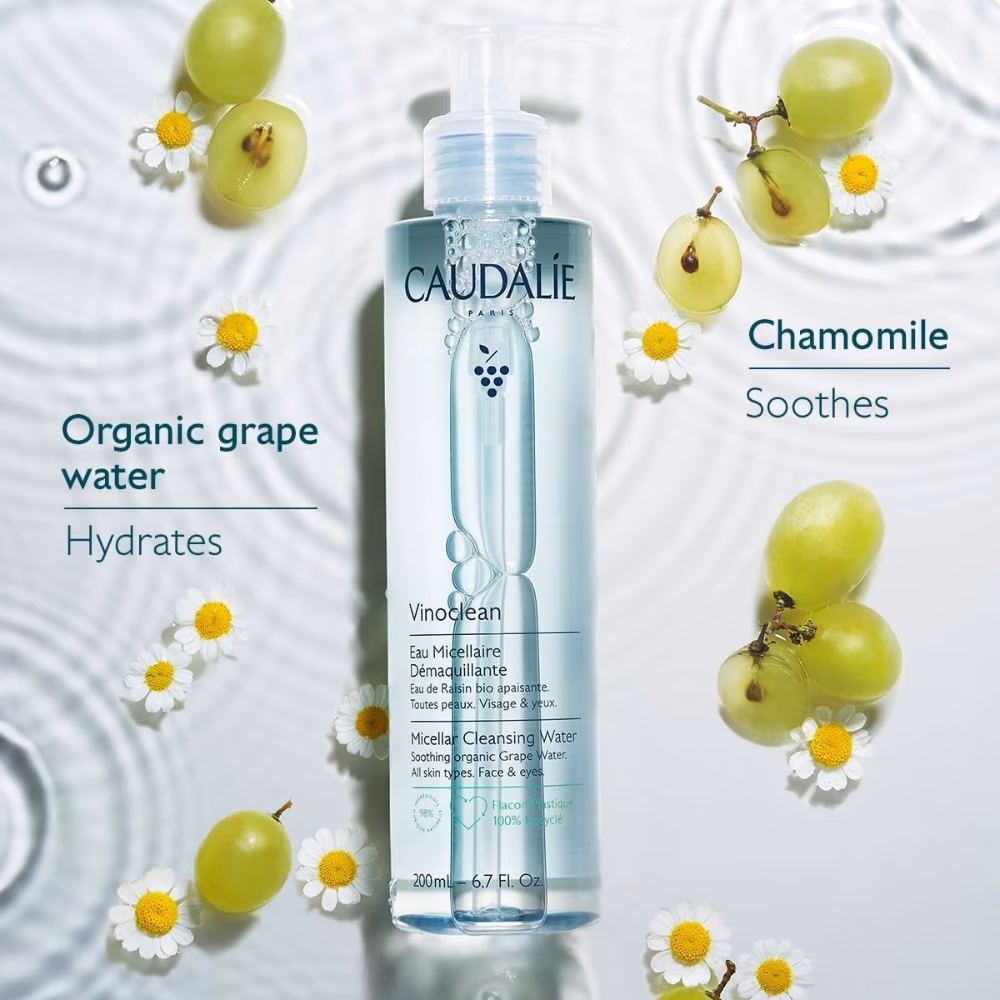 Caudalie Vinoclean Micellar Cleansing Water 200ml 2