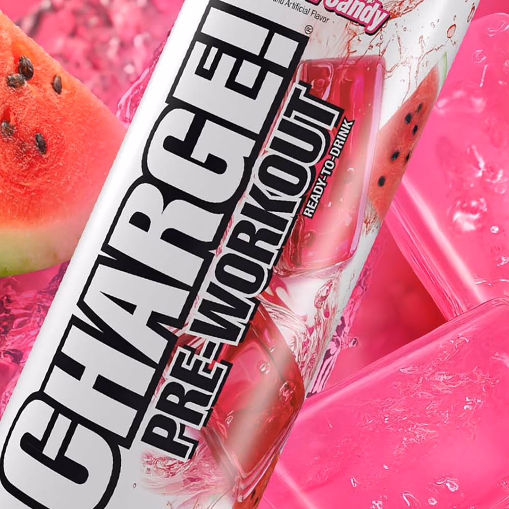 Labrada Charged Pre-Workout RTD - Watermelon Candy (354ml) 4