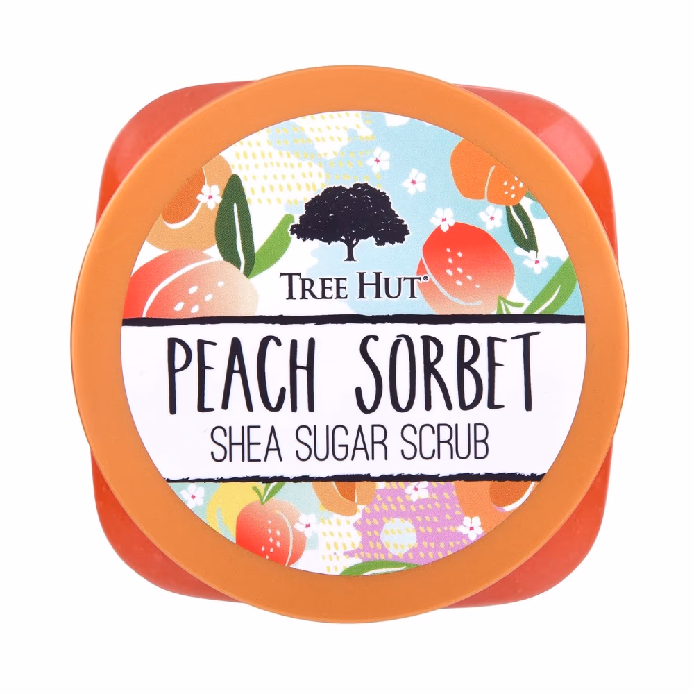 Tree Hut Peach Sorbet Shea Sugar Scrub (510g) 5