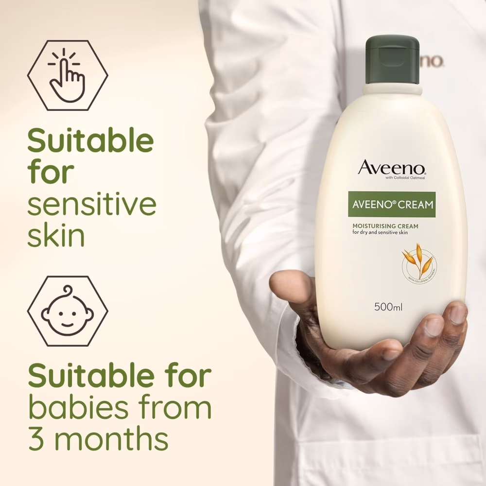 Aveeno Moisturising Cream 500ml 5