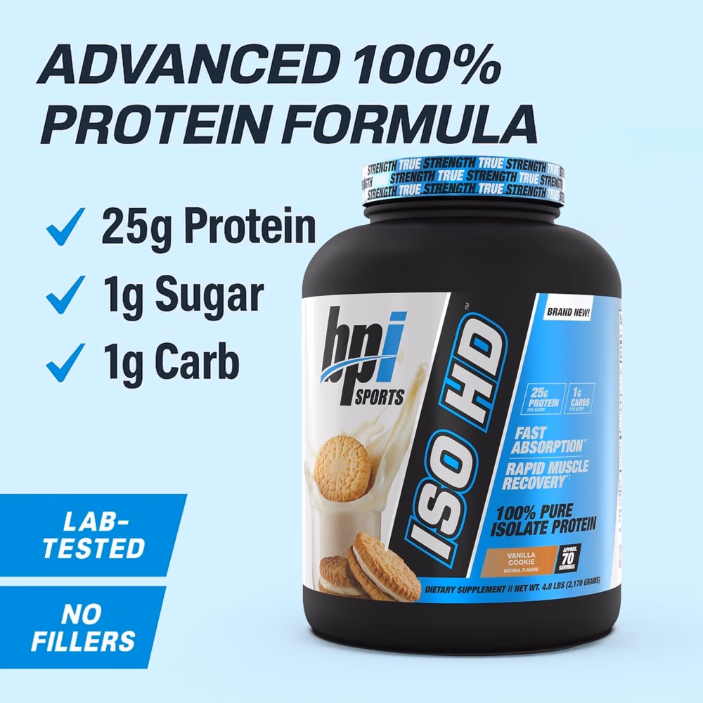 BPI ISO HD Vanilla Cookie 5lb 3