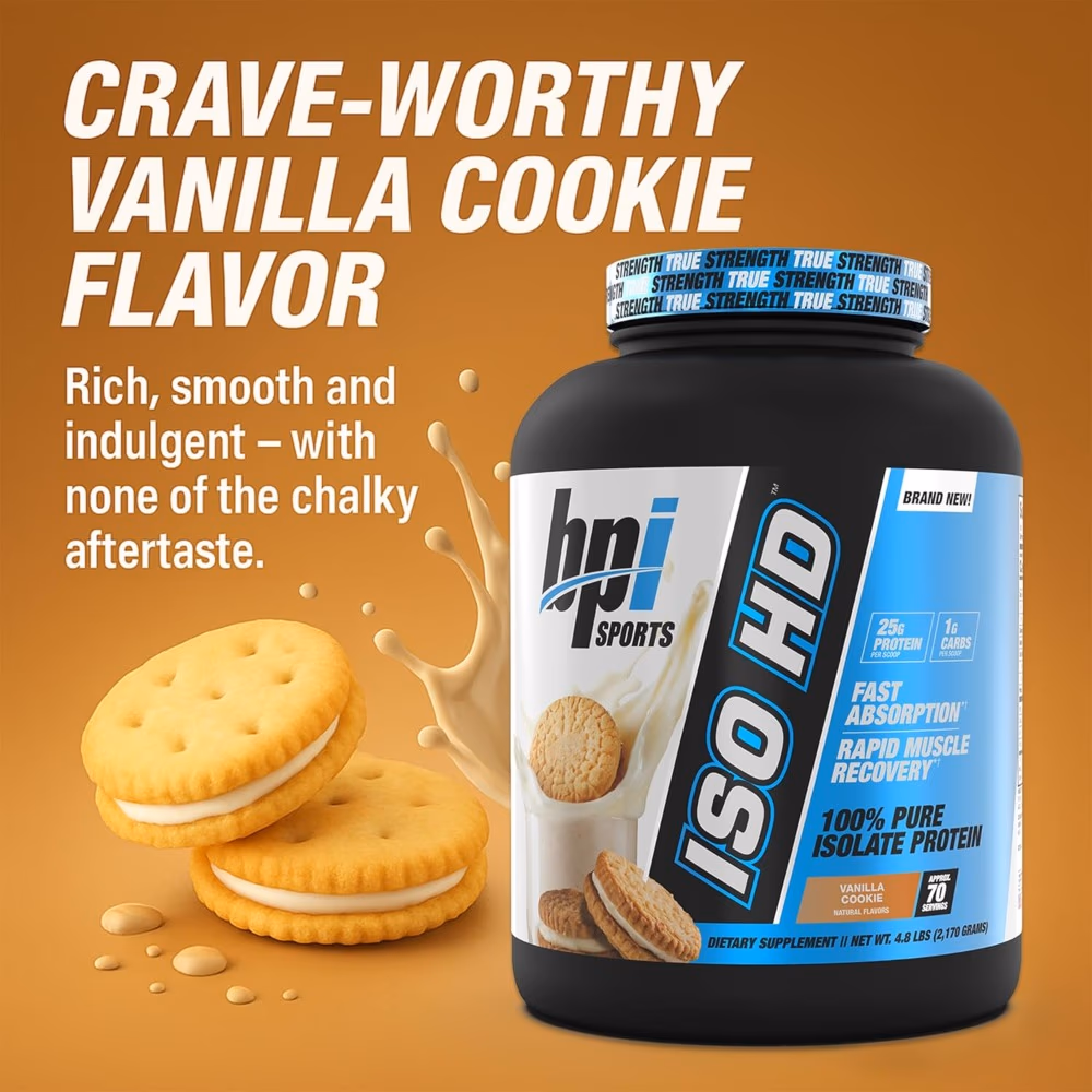 BPI ISO HD Vanilla Cookie 5lb 4