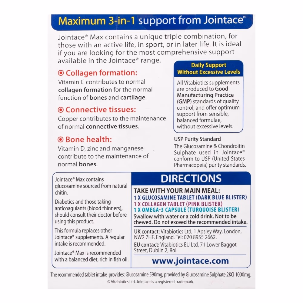Vitabiotics Jointace Max 84 Capsules 2