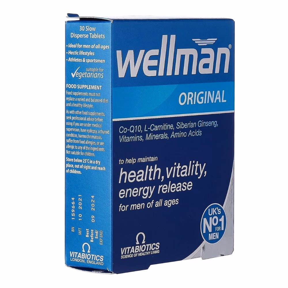 Vitabiotics Wellman 30 Caps  2