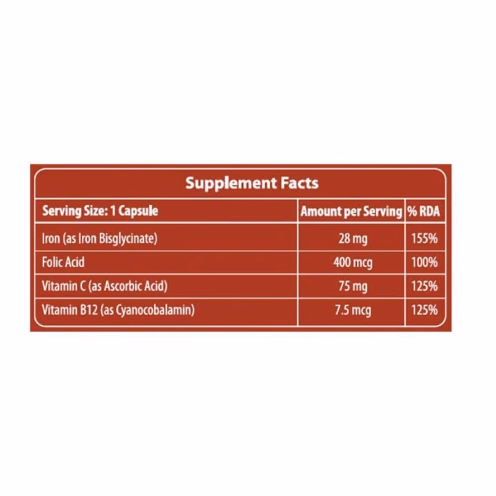 Vital Health Genteron 30 Capsules 2
