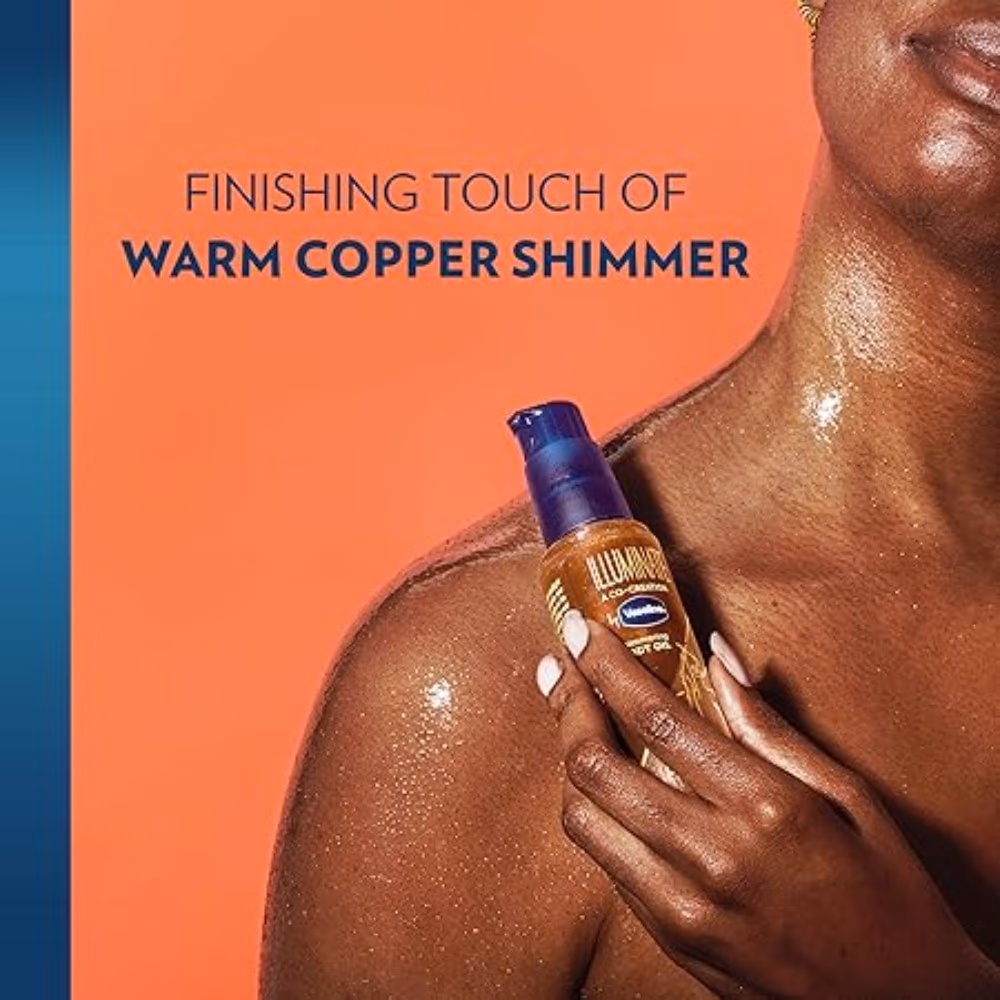 Vaseline Illuminate Me Shimmering Body Oil 97ml 2