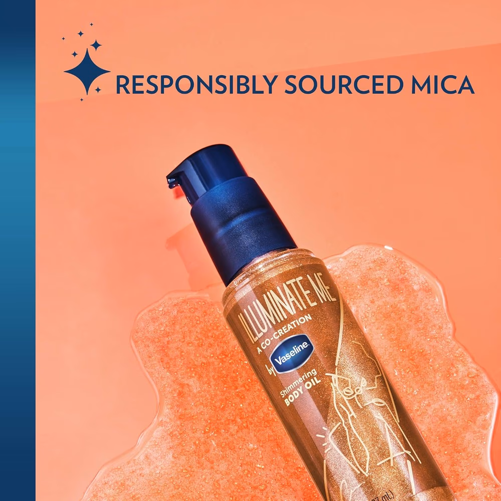 Vaseline Illuminate Me Shimmering Body Oil 97ml 4