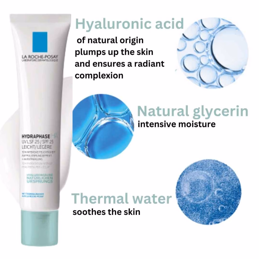 La Roche-Posay Hydraphase HA UV SPF 25 40ml 3
