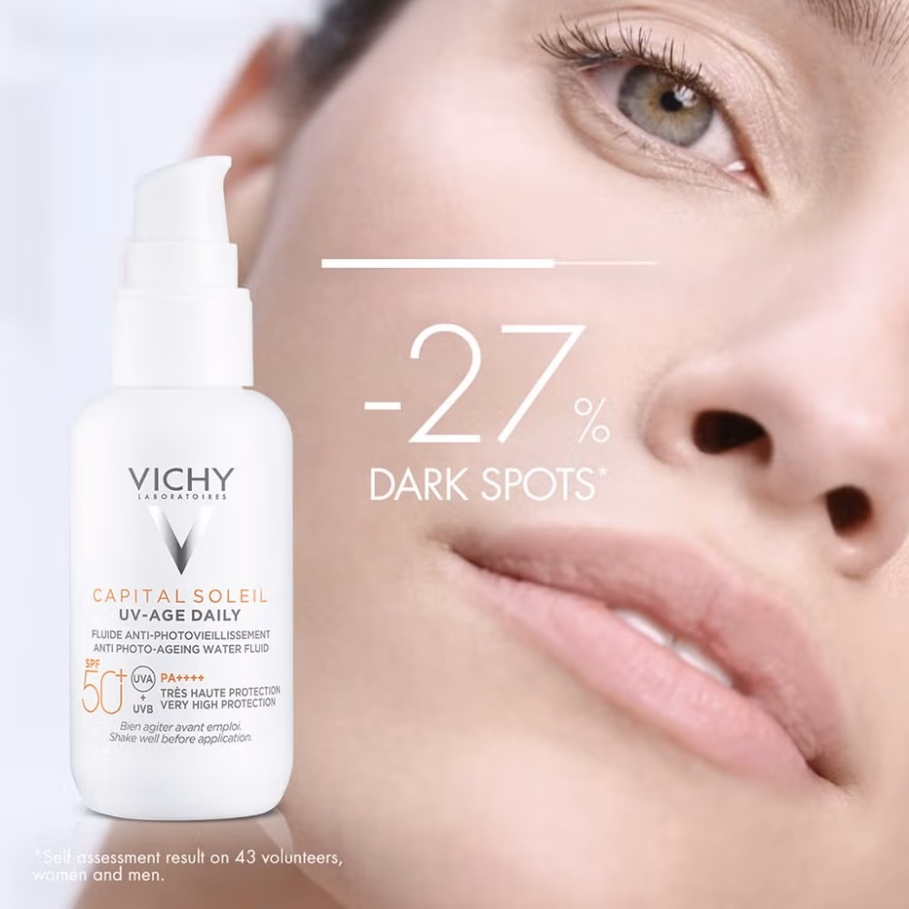 Vichy Capital Soleil SPF 50+ Age Daily Water Fluid 40ml 4