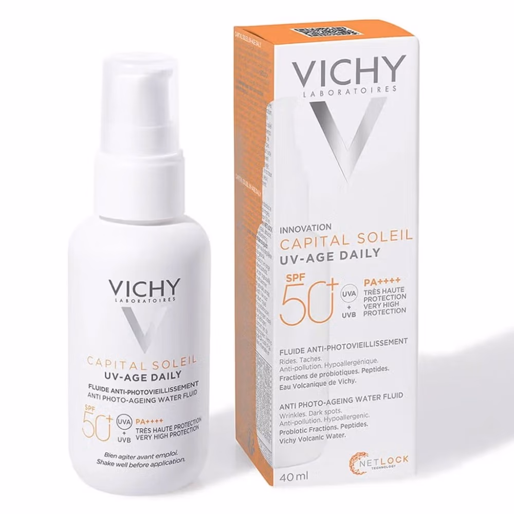 Vichy Capital Soleil SPF 50+ Age Daily Water Fluid 40ml 2