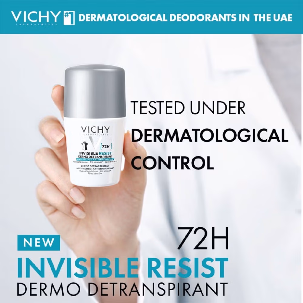 Vichy Invisible Resist Dermo Detranspirant 50ml 2