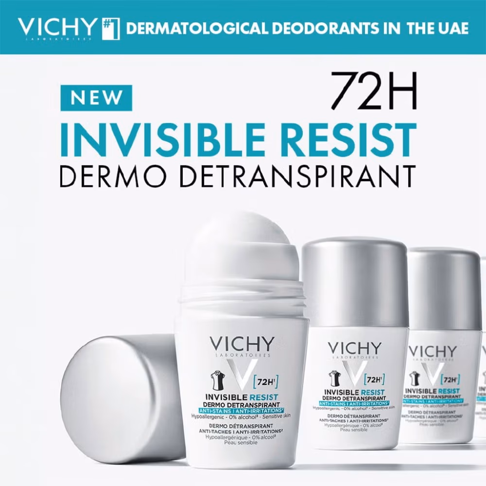Vichy Invisible Resist Dermo Detranspirant 50ml 3