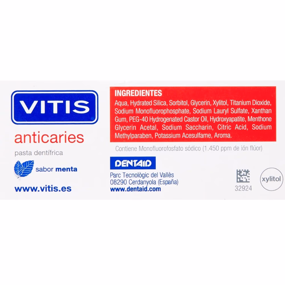 Vitis Anticaries Toothpaste 100ml 2