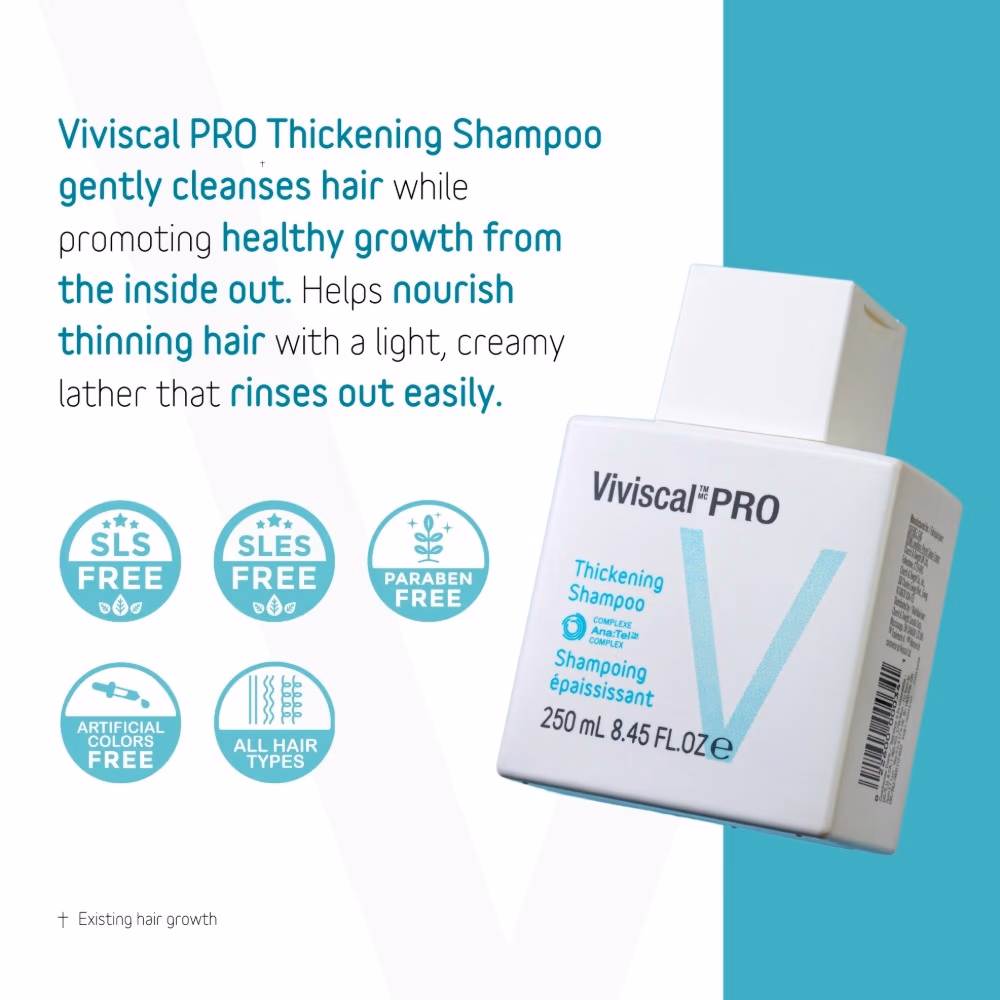 Viviscal Pro Thickening Shampoo 250ml 3