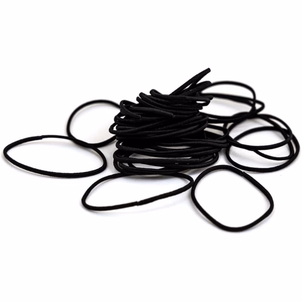 Xcluzive Black Thin Pony Tailers 40s 3