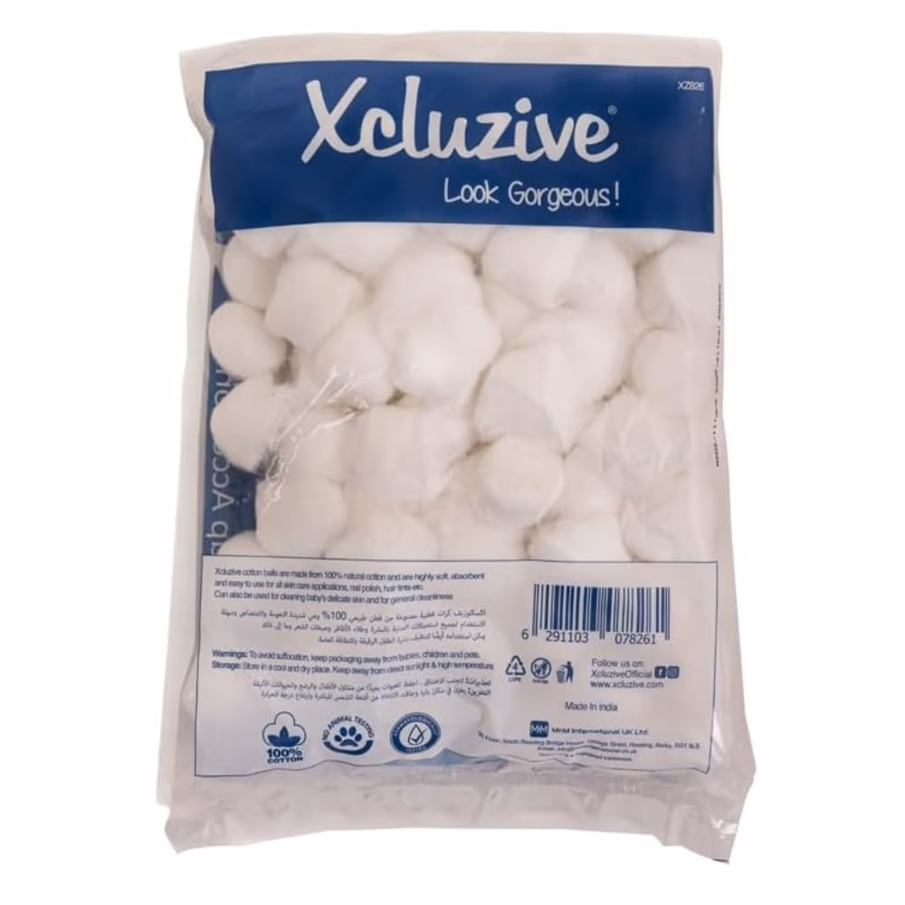 Xcluzive Cotton Balls 0.6 GM x 100 PCS 3