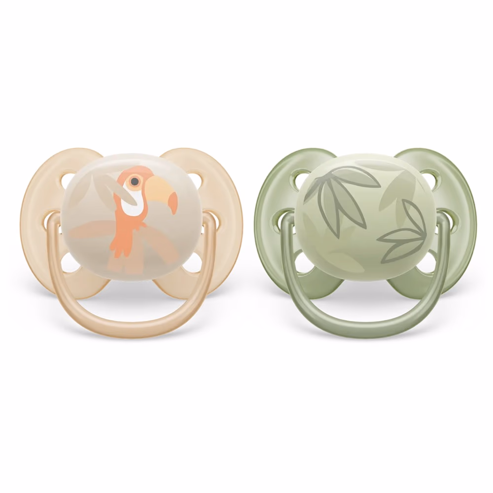Avent SCF 091/07 Ultra Soft Pacifier 0-6M Boy 2