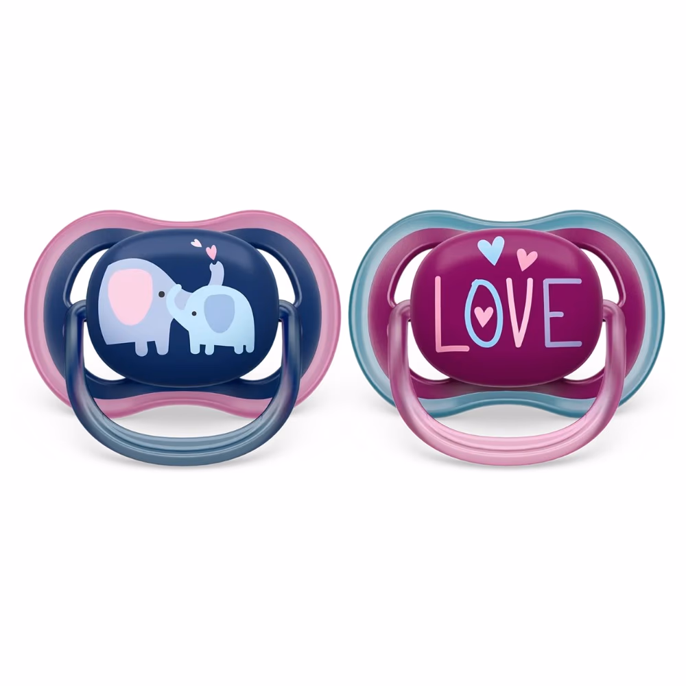 Philips Avent SCF 349/22 Ultra Air Pacifier 18M+ Girl  2