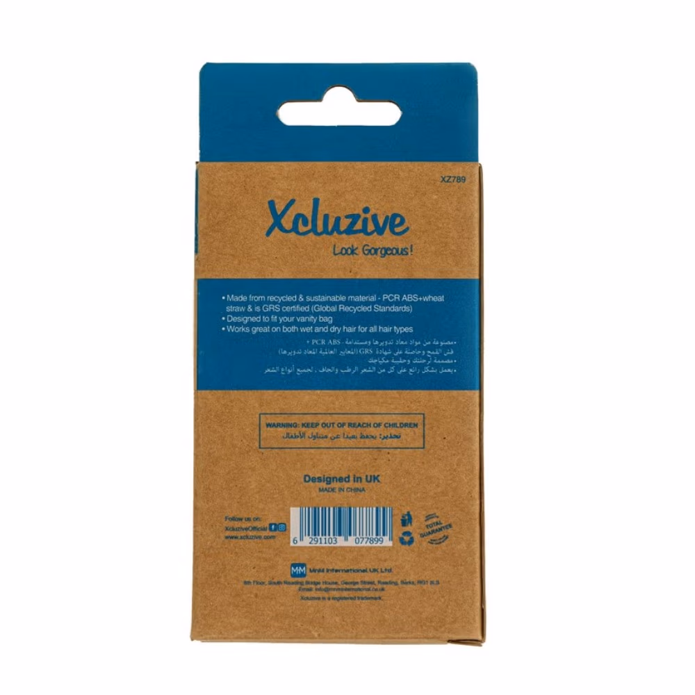 Xcluzive Eco Travel Detangling Brush 5